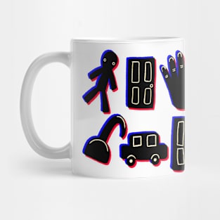 Man Door Hand Hook Car Door Mug